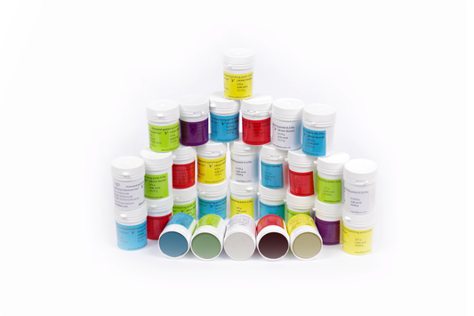 Set of 30pcs diamond paste. 15 pcs Oil-based + 15pcs Water-based