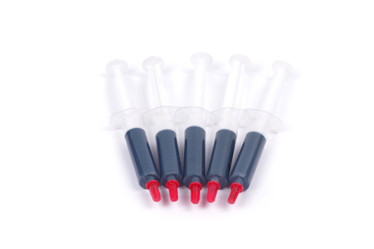 Oil-based increased concentration diamond paste in syringe 20/14 microns