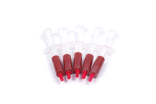 Oil-based increased concentration diamond paste in syringe 60/40 microns
