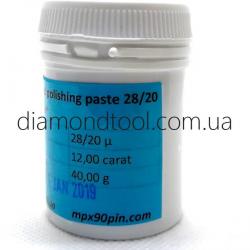Diamond oil-based polishing paste 28/20 micron, 40gram 